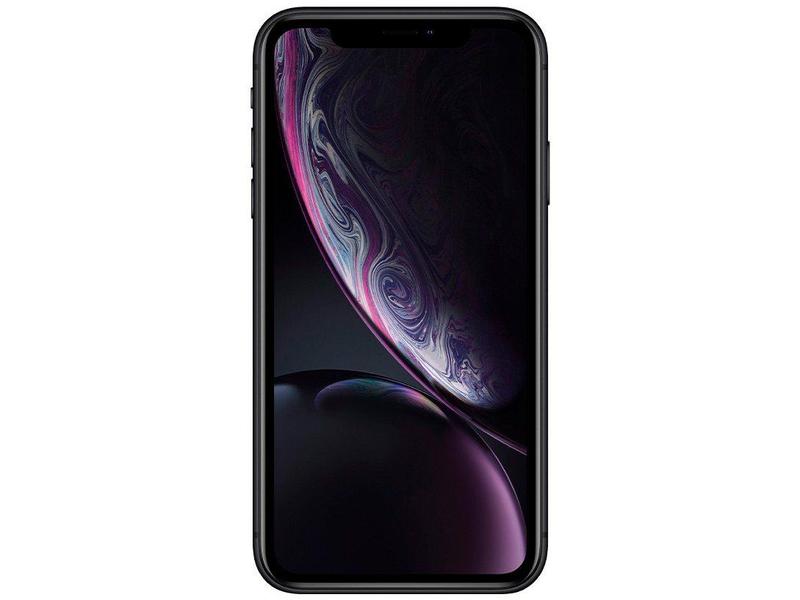 iPhone XR Apple 64GB Preto 6,1” 12MP - iOS - Magazine Megaworldstore